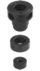 Attachment heads for button dies/intermediate rings/guide bushings 